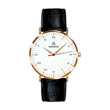 Tải hình ảnh vào trình xem Thư viện, Wrist Watch - Classic Albus Roman Black Strap
